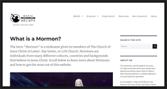Desktop Screenshot of basicmormonbeliefs.com